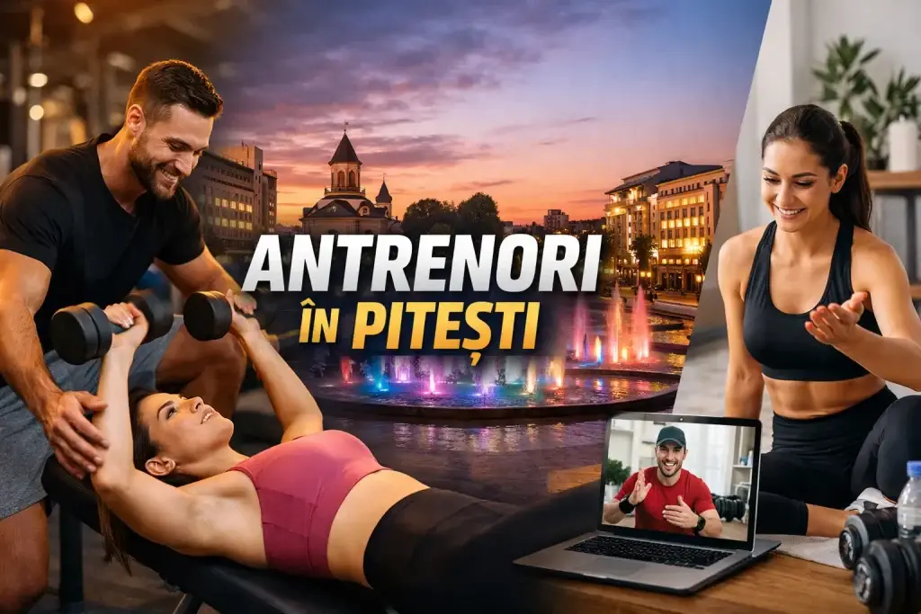 Antrenori personal in Pitesti ajuta un elev