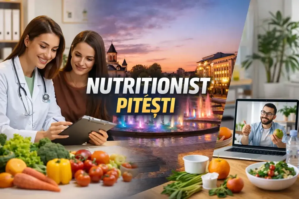 Nutritionist in pitesti ajuta un client