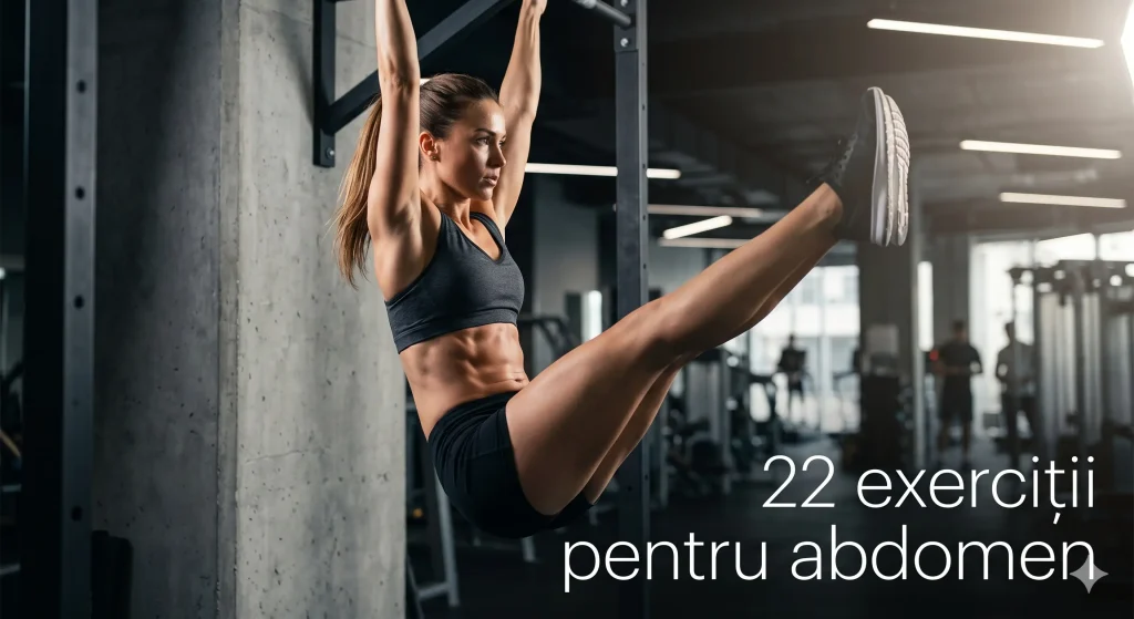 exercitii pentru abdomen din atarnat