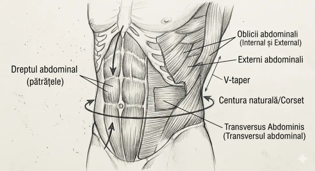 muschii abdominali